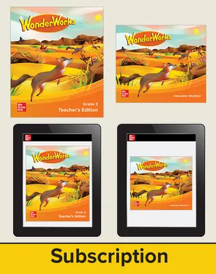 WonderWorks Grade 3 Rollover Bundle with 8 Year Subscription