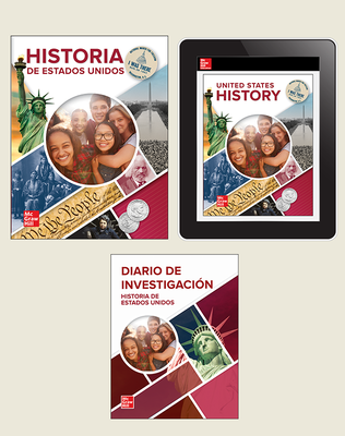 United States History, Spanish Student Bundle Plus Inquiry Journal, 6-year subscription