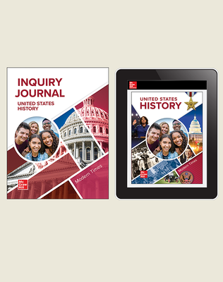 United States History, Modern Times, Student Inquiry Bundle, 1-year subscription