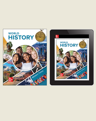 World History, Modern Times, Student Bundle, 6-year subscription