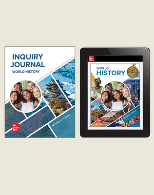 World History, Modern Times, Student Inquiry Bundle, 6-year subscription