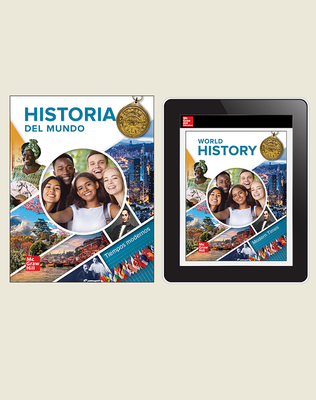 World History, Modern Times, Spanish Student Bundle, 6-year subscription