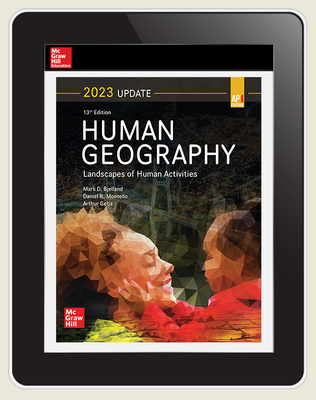 Bjelland, Updated AP Human Geography, 13e, 2023, Digital Student Subscription, 1-year