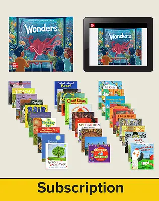 Wonders Grade K System with 6 Year Subscription Wonders Grade K System with 6 Year Subscription