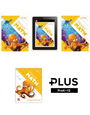 Reveal Math, Grade K, MH Student Bundle, 1-year Reveal Math, Grade K, MH Student Bundle, 1-year