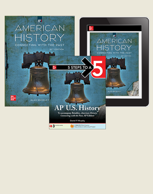 Brinkley, American History, AP Edition, 2023, 16e, Premium Student Print & Digital Bundle (Student Edition with Online Student Edition and 1 copy of 5 Steps), 1-year subscription