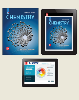Chang, Chemistry, 2023, 14e, AP Edition, Student Print & Digital Bundle Plus ALEKS via my.MHEducation.com (Student Edition with Student Subscription and ALEKS), 6-year subscription