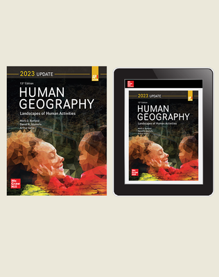 Bjelland, Updated AP Human Geography, 13e, 2023, Print and Digital bundle (Student Edition with Online Student Edition), 1-year subscription