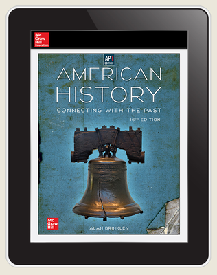 Brinkley, American History, AP Ed, 2023, 16e, Online Student Edition, 1-year subscription