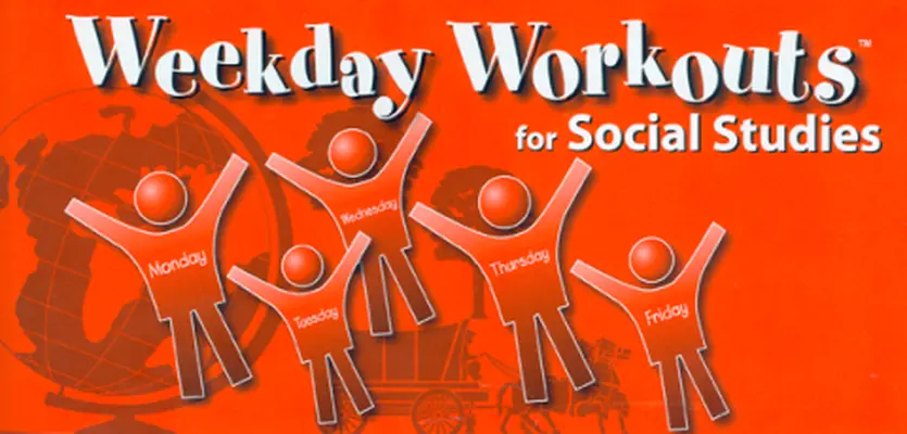 Weekday Workouts for Social Studies - Student Booklet 10-Pack Grade 1