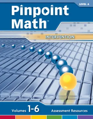 Pinpoint Math Grade 1/Level A, Assessment Resources