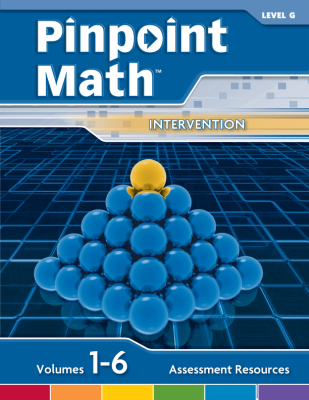 Pinpoint Math Grade 7/Level G, Assessment Resources