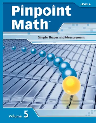 Pinpoint Math Grade 1/Level A, Student Booklet Volume V