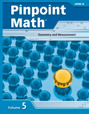 Pinpoint Math Grade 4/Level D, Student Booklet Volume V
