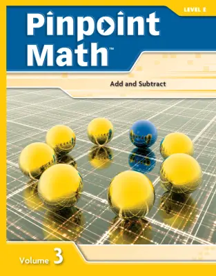 Pinpoint Math Grade 5/Level E, Student Booklet Volume III