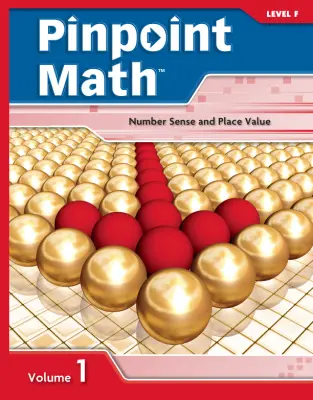 Pinpoint Math Grade 6/Level F, Student Booklet Volume I
