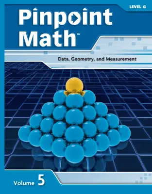 Pinpoint Math Grade 7/Level G, Student Booklet Volume V