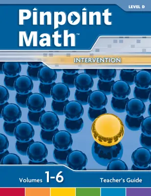 Pinpoint Math Grade 4/Level D, Teacher's Guide'