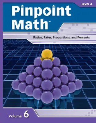 Pinpoint Math Grade 7/Level G, Student Booklet Volume VI (5-pack)
