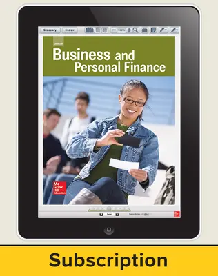 Glencoe Business And Personal Finance 2016 Glencoe Business And Personal Finance Online Student Edition 1 Year Subscription