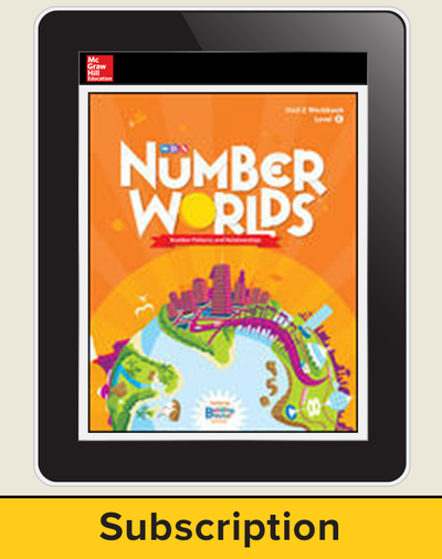 Number Worlds, Student Subscription, 1 Year