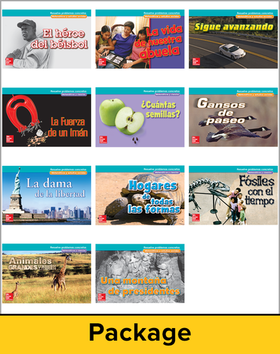 McGraw-Hill My Math, Grade 2, Spanish Real-World Problem Solving Reader Package for My Learning Station