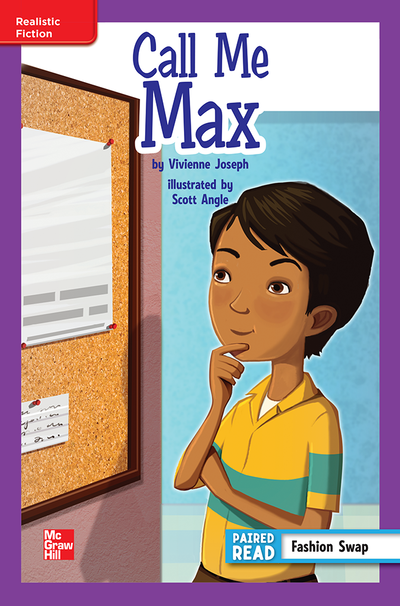 Reading Wonders Leveled Reader Call Me Max: ELL Unit 1 Week 1 Grade 6