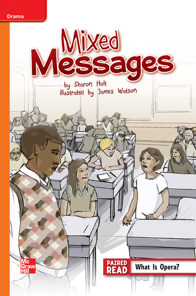 Reading Wonders Leveled Reader Mixed Messages: Approaching Unit 4 Week 3 Grade 6