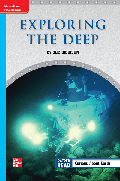 Reading Wonders Leveled Reader Exploring the Deep: On-Level Unit 1 Week 4 Grade 6