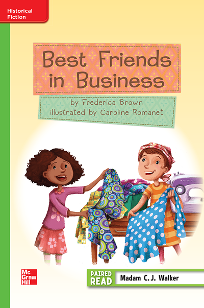 Reading Wonders Leveled Reader Best Friends in Business: Beyond Unit 3 Week 2 Grade 3