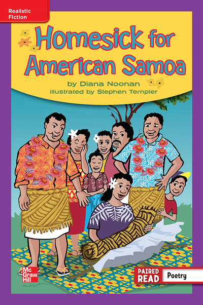 Reading Wonders Leveled Reader Homesick for American Samoa: ELL Unit 6 Week 5 Grade 4