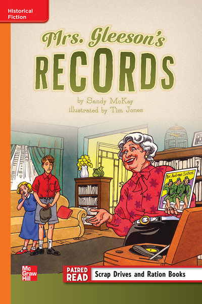 Reading Wonders Leveled Reader Mrs. Gleeson's Records: Approaching Unit 6 Week 1 Grade 5