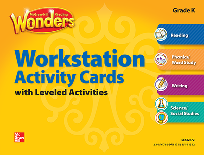 Reading Wonders Workstation Activity Cards Grade K