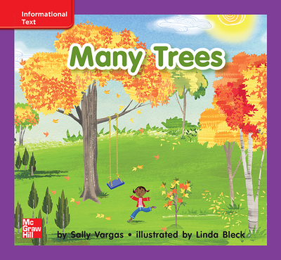 Reading Wonders Leveled Reader Many Trees: ELL Unit 5 Week 2 Grade K