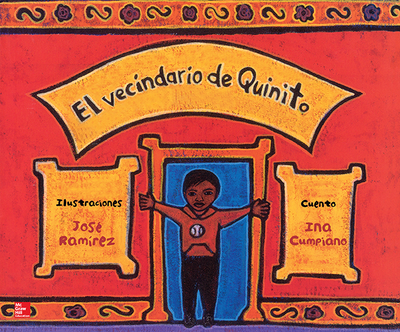 Lectura Maravillas Literature Big Book: Quinito's Neighborhood Grade 1