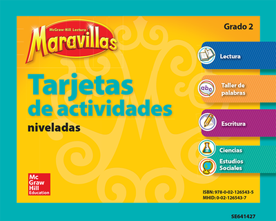 Lectura Maravillas, Grade 2, Workstation Activity Cards Package (4 Cards)