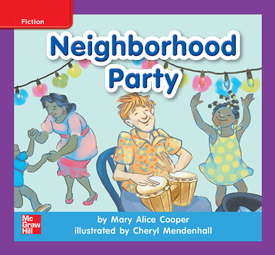 Reading Wonders, Grade K, Leveled Reader Neighborhood Party, ELL, Unit 4, 6-Pack