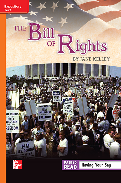 Reading Wonders, Grade 5, Leveled Reader The Bill of Rights, On Level, Unit 2, 6-Pack