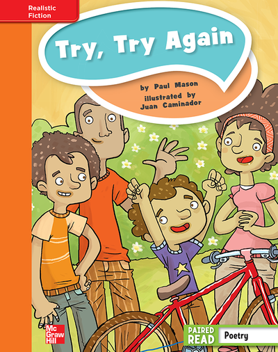 Reading Wonders, Grade 4, Leveled Reader Try, Try Again, Approaching, Unit 4, 6-Pack