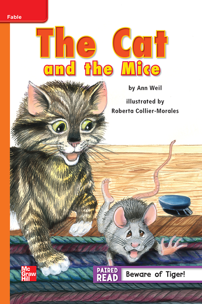 Reading Wonders, Grade 2, Leveled Reader The Cat and the Mice, Approaching, Unit 2, 6-Pack