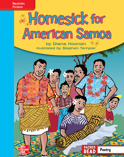Reading Wonders, Grade 4, Leveled Reader Homesick for American Samoa, On Level, Unit 6, 6-Pack
