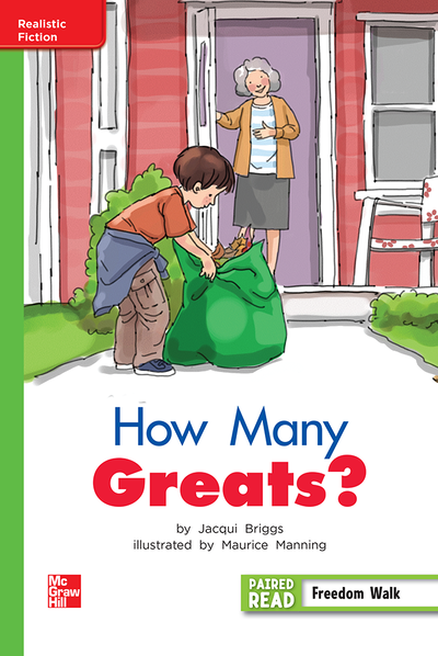 Reading Wonders, Grade 2, Leveled Reader How Many Greats?, Beyond, Unit 5, 6-Pack