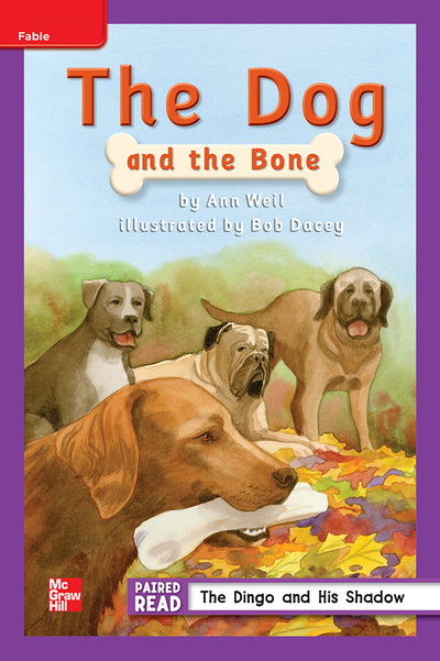 Reading Wonders, Grade 2, Leveled Reader The Dog and the Bone, ELL, Unit 2, 6-Pack