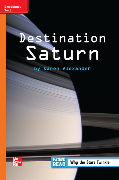 Reading Wonders, Grade 3, Leveled Reader Destination Saturn, Approaching, Unit 3, 6-Pack