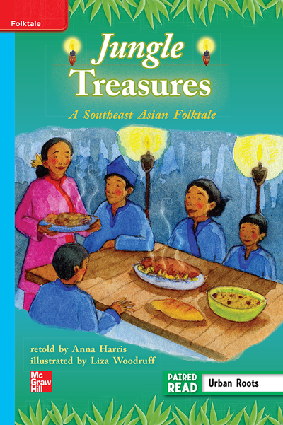 Reading Wonders, Grade 3, Leveled Reader Jungle Treasures: A Southeast Asian Folktale, ELL, Unit 2, 6-Pack