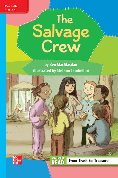 Reading Wonders, Grade 3, Leveled Reader The Salvage Crew, On Level, Unit 5, 6-Pack