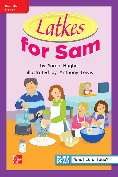 Reading Wonders, Grade 1, Leveled Reader Latkes for Sam, ELL, Unit 6, 6-Pack