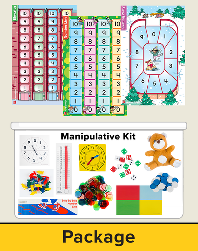 Number Worlds Level A, Manipulatives Plus Pack
