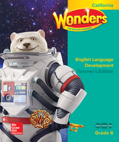 Wonders for English Learners CA G6 Teacher's Edition