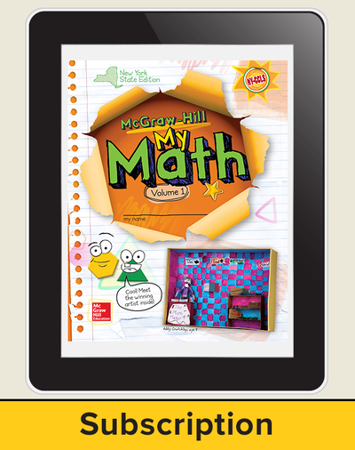 CUS New York My Math Grade 3 Teacher Online Edition 1 year subscription